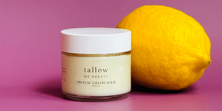 Tallow Me Pretty Tallow Balm with lemon