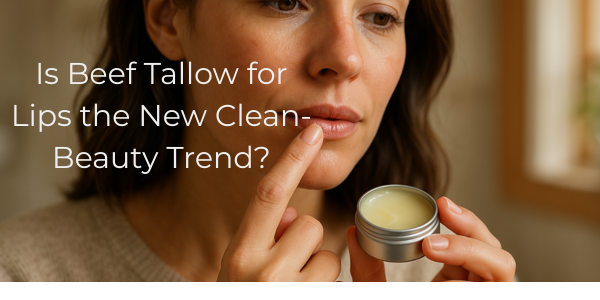 Is Beef Tallow for Lips the New Clean-Beauty Trend?