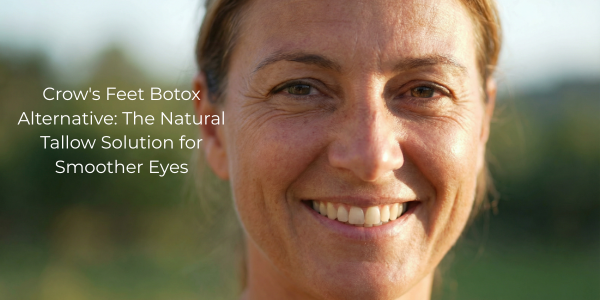 Crow's Feet Botox Alternative: The Natural Tallow Solution for Smoother Eyes