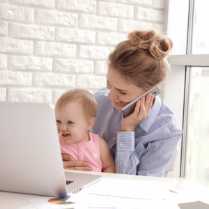 busy mom