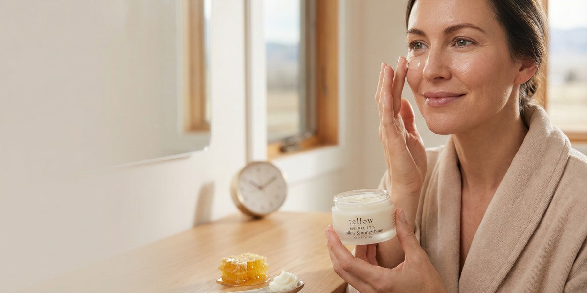 Tallow and Honey Balm: The Two-Ingredient Fix