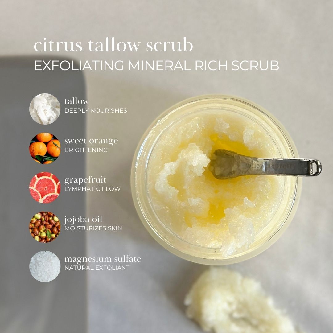 Citrus Tallow Scrub