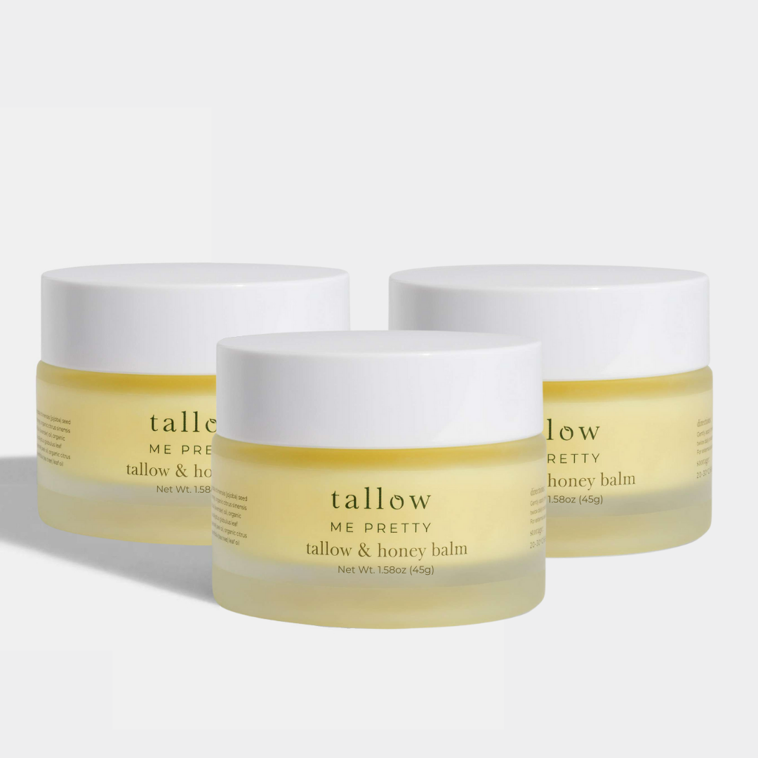 #1 best selling grass-fed tallow balm on the market, tallow and honey balm