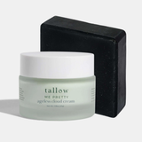best grass-fed tallow for acne prone skin, clarifying set