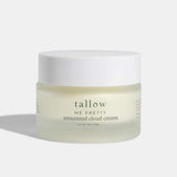 Tallow Me Pretty Unscented Cloud Cream – clean daily moisturizer for sensitive skin, made with grass-fed tallow