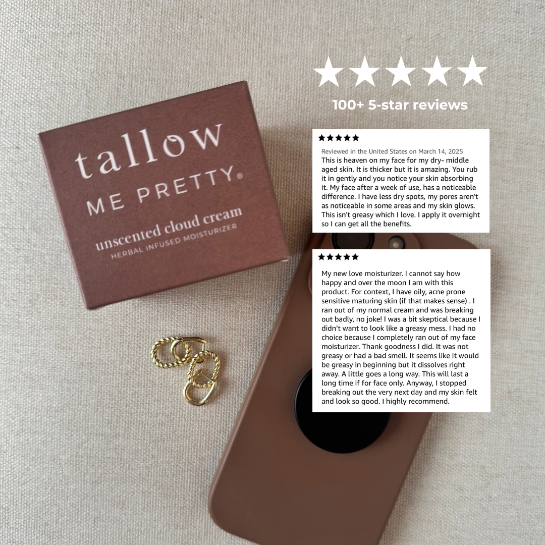 does beef tallow clog pores
